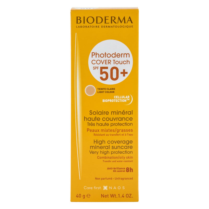 Bioderma Photoderm Cover Touch SPF 50+ Tono Claro 40 ml