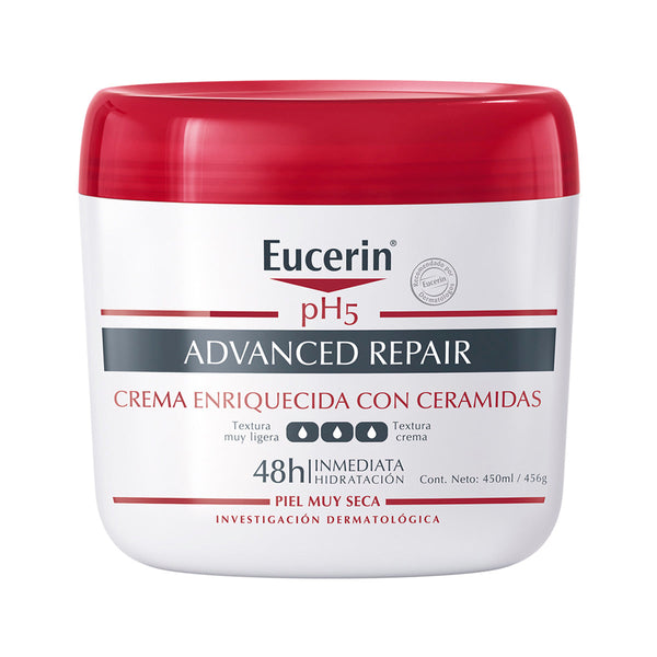 Eucerin Crema Corporal PH5 Advanced Repair 450 ML