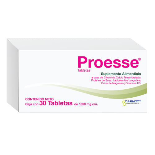 Proesse food supplement with 30 tablets