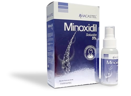 Anacastel minoxidil 5% frasco 60ml 
