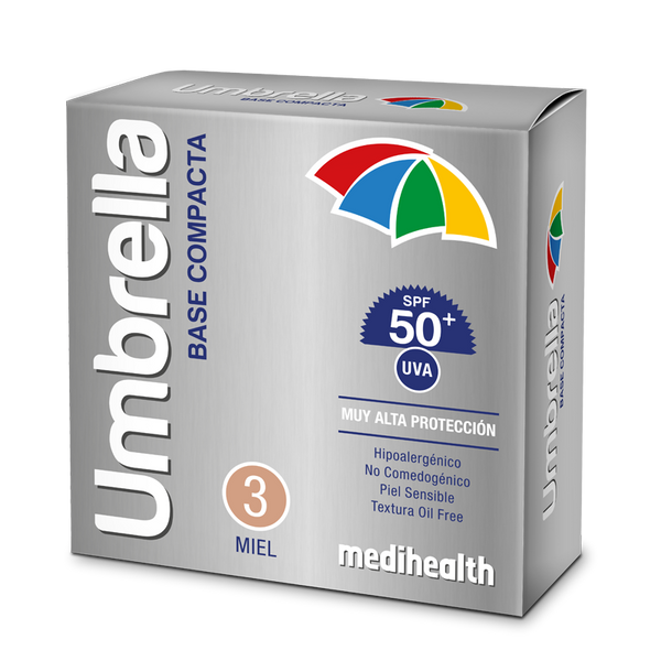 Umbrella spf50+ Compacto miel 11gr