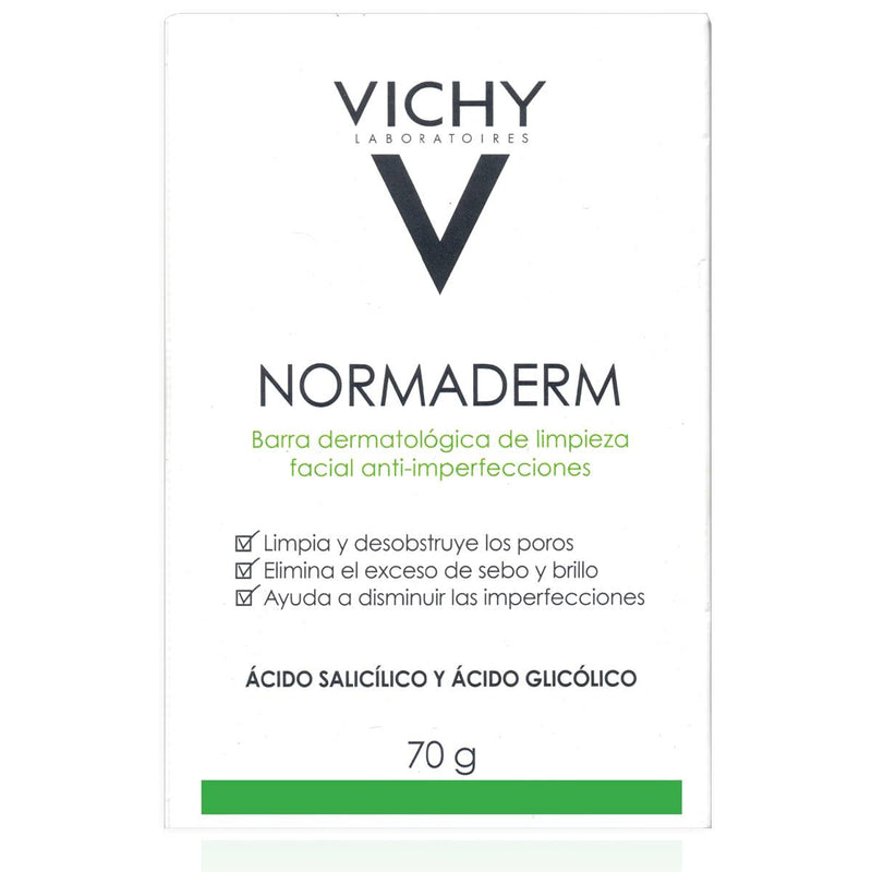 Normaderm facial cleansing bar 70g