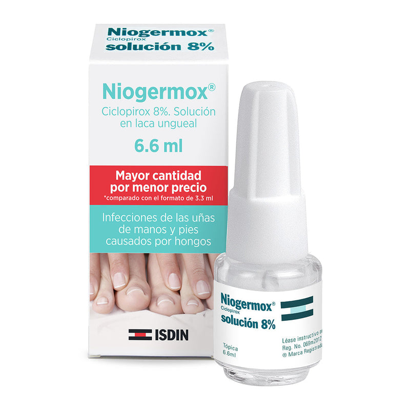 Niogermox 8% Solucion
6.6ml