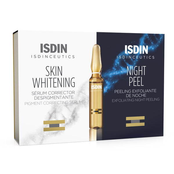 Isdinceutics Skin Whitening+nigth peel AMP.20x2ml