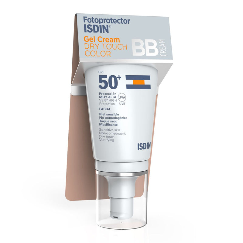 Fotoprotector Isdin 50+ Gel Crema Dry Touch 50+ c/color 50ml