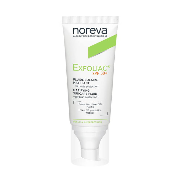 Exfoliac Purifying Mattifying Solar Fluid Spf50 40ml