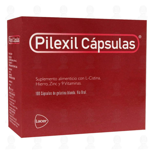 Pilexil Capsulas Caja C/100 De Gelatina Blanda