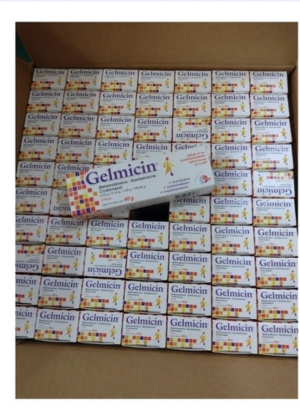 Gelmicin Crema 40gr Caja con 70 piezas