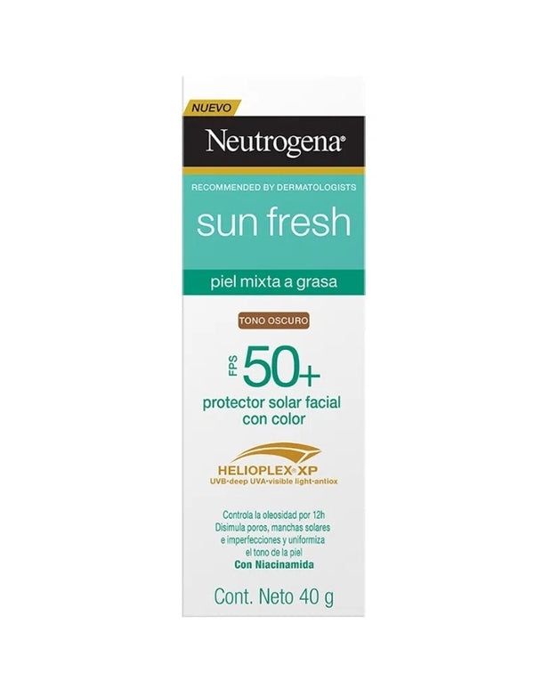 Neutrogena Sun Fresh Tono Oscuro FPS50 40gr