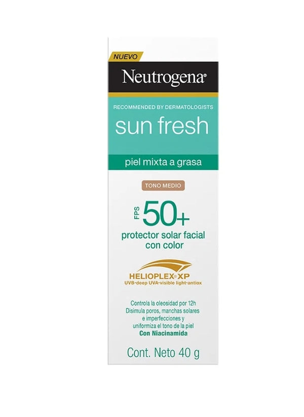 Neutrogena Sun Fresh Tono Medio FPS50 40gr