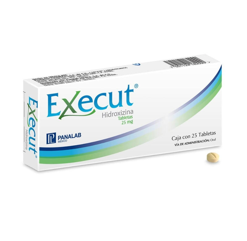 Execut 25Mg 25 Tabletas