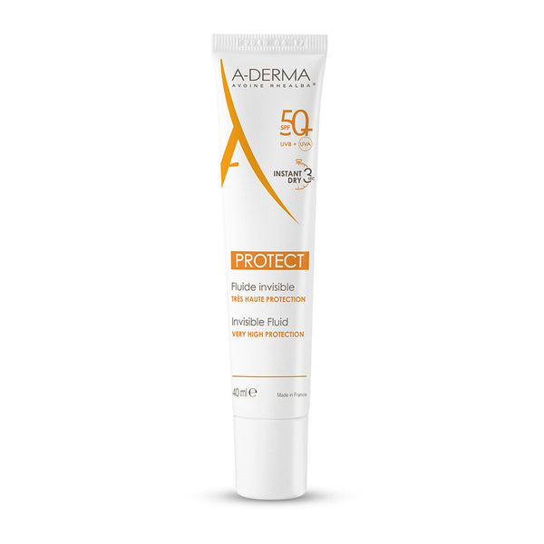 Aderma protecr fps 50+ fluido invisible 40ml