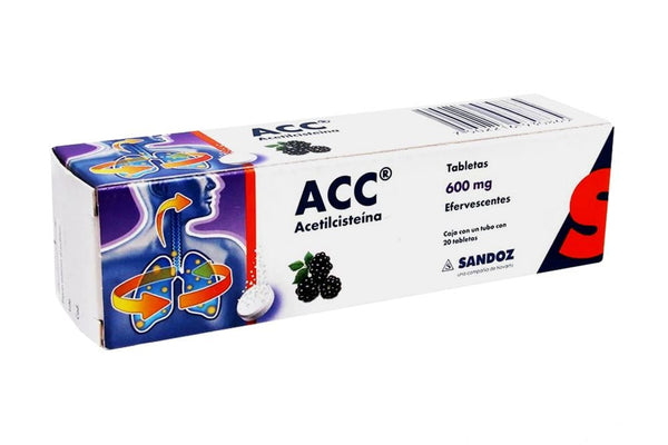 Acc 600 mg Box With Tube With 20 Tablets