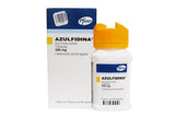 Azulfidina 500 mg Box With Bottle With 60 Tablets