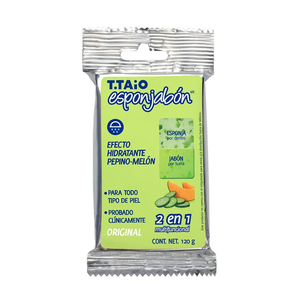 Esponjabon Pepino - Melon, Hidratante 120gr