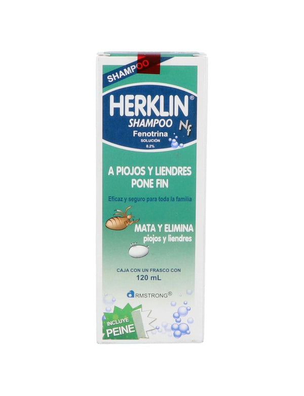 Herklin Shampoo NF Solution 0.2% Box With Bottle With 120mL