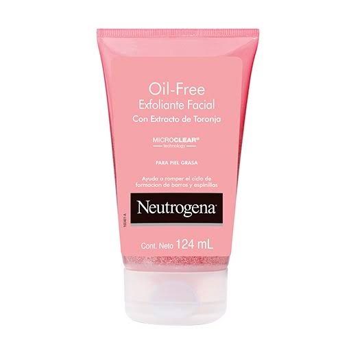 Neutrogena Oil Free Facial Scrub Oily Skin 124ml